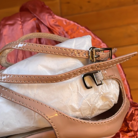 JIMMY CHOO ~ Lang Patent Leather Strappy Sandals - Size 37 - Picture 7 of 7